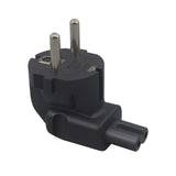 Maxbell German 4.8mm to IEC320 C7 Power Adapter Connector for Camera Printer PC
