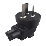Maxbell AU Standard Male to IEC 320 C5 3 Pin Female Power Plug Adapter Replacement
