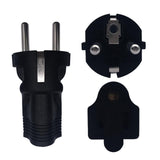 Maxbell Travel Power Plug Adapter NEMA 5-15R Good Conductivity Durable Black