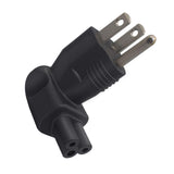Maxbell NEMA 5-15P to C5 Power Conversion Plug Good Conductivity Low Resistance
