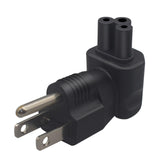 Maxbell NEMA 5-15P to C5 Power Conversion Plug Good Conductivity Low Resistance