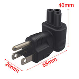Maxbell NEMA 5-15P to C5 Power Conversion Plug Good Conductivity Low Resistance