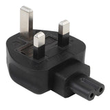 Maxbell UK 3 Prong Male to IEC 320 C7 Female Power Plug Adapter Stable Transmission