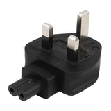 Maxbell UK 3 Prong Male to IEC 320 C7 Female Power Plug Adapter Stable Transmission