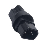 Maxbell IEC320 C14 to US Standard NEMA 5-15R Power Adapter 10A 15A for Business Trip