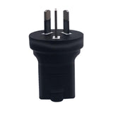 Maxbell AU to 5-15R US Plug Adapter Black 10A/250V Converter for Australia Argentina
