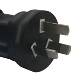 Maxbell AU to 5-15R US Plug Adapter Black 10A/250V Converter for Australia Argentina