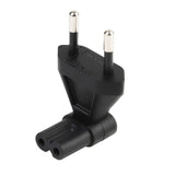 Maxbell Right Angle EU to IEC320 C7 Power Adapter 2.5A/250V for Printer Notebook