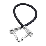 Maxbell Guitar Effect Pedal Cable Right Angle Connector Noiseless Professional
