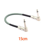 Maxbell Electric Instrument Cable Braided Tweed Low Noise Guitar Cable for Equalizer