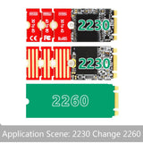 Maxbell M.2 Length Extension Card Convert Card for Desktop Motherboard
