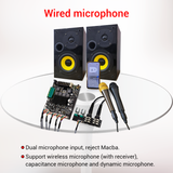 Maxbell Microphone Amplifier Template 15M Transmission Distance TPA3116D2 50Wx2+100W