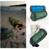 Maxbell Compression Sack for Sleeping Bag Clothes Durable Pouch Storage Bag Green Color L