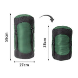 Maxbell Compression Sack for Sleeping Bag Clothes Durable Pouch Storage Bag Green XL