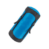 Maxbell Compression Sack for Sleeping Bag Clothes Durable Pouch Storage Bag Blue Color L