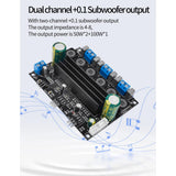 Maxbell Digital Amplifier Board Dual channel and 0.1 subwoofer DIY Amp Sound Board