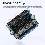 Maxbell Digital Amplifier Board Dual channel and 0.1 subwoofer DIY Amp Sound Board