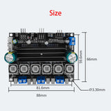 Maxbell Digital Amplifier Board Dual channel and 0.1 subwoofer DIY Amp Sound Board