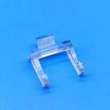 Maxbell 10 Pieces Pci-E Riser Card Retainer Computer Components PCIe Fixing Buckle Light Blue