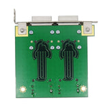 Maxbell SAS SFF-8088 to SAS36P SFF-8087 Adapter in PCI Bracket Computer Accessory