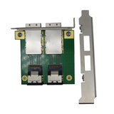 Maxbell SAS SFF-8088 to SAS36P SFF-8087 Adapter in PCI Bracket Computer Accessory