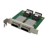 Maxbell SAS SFF-8088 to SAS36P SFF-8087 Adapter in PCI Bracket Computer Accessory