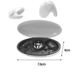Maxbell Mini in Ear Earphones IPX5 Waterproof HD Call Stereo Sound Wireless Earbuds White