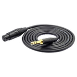 Maxbell 6.5mm to XLR 3 Pin Microphone Audio Extension Cable for Amplifier Amp Mixer