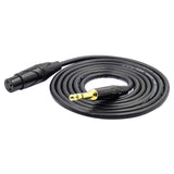 Maxbell 6.5mm to XLR 3 Pin Microphone Audio Extension Cable for Amplifier Amp Mixer