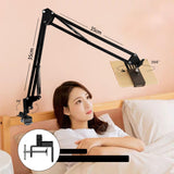 Maxbell 360 Adjustable Bed Phone Stand Long Arm Stand Metal Bracket for Taking Photo