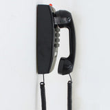 Maxbell Wall Phone Handset Volume Control Wall Telephone for Living Room Office Beige Yellow