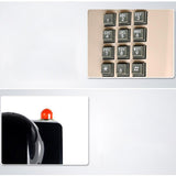 Maxbell Wall Phone Handset Volume Control Wall Telephone for Living Room Office Beige Yellow