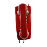 Maxbell Wall Phone Handset Volume Control Wall Telephone for Living Room Office Red