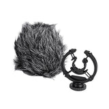 Maxbell Camera Microphone Auxiliary Video Mic with Windscreen Camera Mic for Tablets