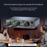 Maxbell USB Audio Interface Studio Quality Plug and Play Portable for Recording