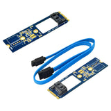 Maxbell M.2 to SATA Converter Adapter Connector Fittings Computer Accessories Converter Card