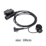 Maxbell U94 PTT System with Finger Microphone Push to Talk for MTP850 Mts850 Mth800