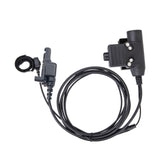 Maxbell U94 PTT Adapter Cable High Strength with Clip for XTS2500 MTX9000 Jt1000
