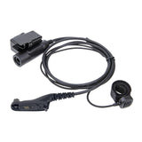 Maxbell U94 PTT Adapter Connector Cable with Clip for Xir P8268 P8668 Walkie Talkie