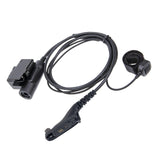Maxbell U94 PTT Adapter Connector Cable with Clip for Xir P8268 P8668 Walkie Talkie