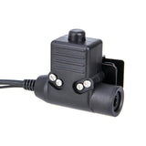 Maxbell U94 PTT Adapter and Finger Microphone for GP340 GP380 Pro5150 Ptx700 MTX900