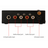 Maxbell Compact Phono Preamp Turntable Preamplifier with Power Switch for Amplifiers