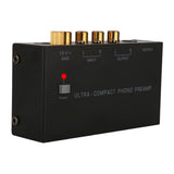 Maxbell Compact Phono Preamp Turntable Preamplifier with Power Switch for Amplifiers