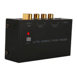 Maxbell Compact Phono Preamp Turntable Preamplifier with Power Switch for Amplifiers