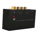 Maxbell Compact Phono Preamp Turntable Preamplifier with Power Switch for Amplifiers