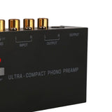 Maxbell Compact Phono Preamp Turntable Preamplifier with Power Switch for Amplifiers