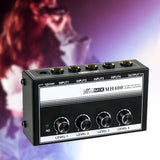 Maxbell Sound Mixer Volume Control Audio Sound Mixer Audio Amplifier for Guitar