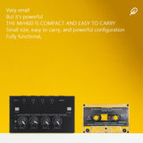 Maxbell Headphone Amplifier 4 Channels 4Pcs 1/4" TRS Audio Input for Studio Mixing