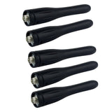 Maxbell UHF Stubby Antenna 400-470MHz SMA Female for BF-5118 BF-8800 Two Way Radio 5pcs