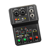Maxbell USB Audio Interface 16Bit/49 KHz Audio Mixer Console Interface for Recording
